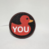 Duck You, Trailer Hitch Cover, Customizable Color