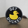 Get Ducked, Trailer Hitch Cover, Customizable Color