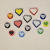 Heart Rave Beads - Kandi - Customizable Colors
