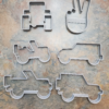 Jeep Themed Cookie Cutters