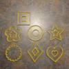 Linzer Shapes Cookie Cutters