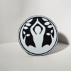 Meditation, Trailer Hitch Cover, Customizable Color