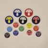 Mushroom #1 Rave Beads - Kandi - Customizable Colors