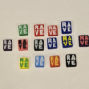 Rave Text Rave Beads - Kandi - Customizable Colors