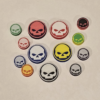 Skull Rave Beads - Kandi - Customizable Colors