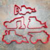 Construction Equipment Cookie Cutters
