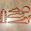 Drag Racing Cookie Cutters