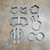 70's Themed Cookie Cutters