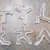 Yoga Cookie Cutters Set 1
