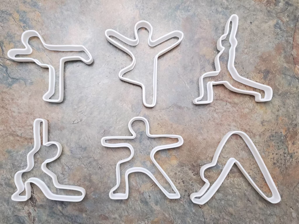Yoga Cookie Cutters Set 1